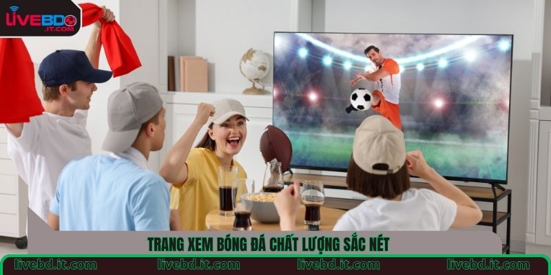 Trang xem bóng đá chất lượng sắc nét