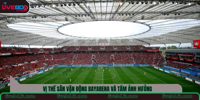 Vị thế sân vận động BayArena và tầm ảnh hưởng